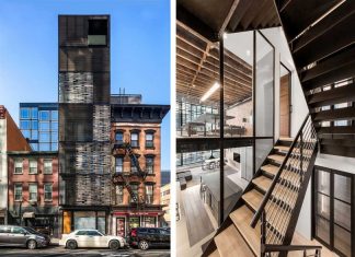 Archi-Tectonics Wraps 8-Story 512GW Townhouse in 3D Envelope in NYC