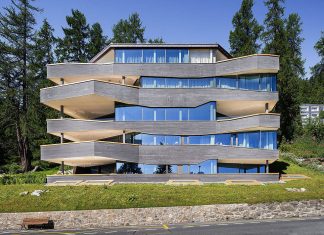 Grischun Mountain Residence St. Moritz by Gerd Schaller