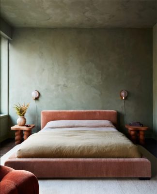 color story: understated pastels.