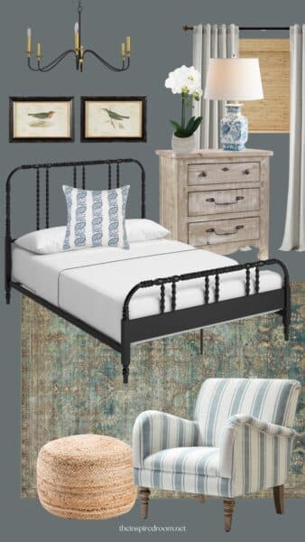 bedroom-mood-board-wayfair-way-day-sale-favorites-spindle-bed-the-inspired-room-1-338x600