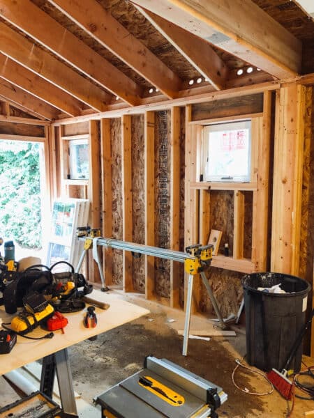 the-inspired-room-addition-progress-tiny-cottage-parents-suite-vaulted-ceiling-1-450x600