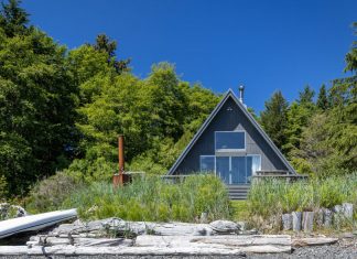 A 1960s A-Frame Cabin Becomes an Architect’s Dream Retreat