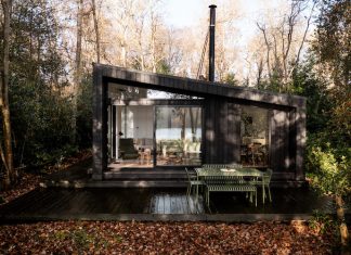 A Scandi-inspired Lakeside Cabin in Norfolk, UK