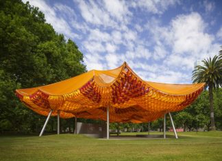 MPavilion Outdoor Canopy Melds Architecture + Technology