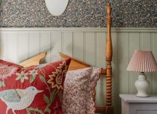 5 Pretty Rooms Decorated with Green: Sunday Strolls & Scrolls