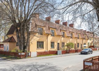 A Charming Swedish Townhouse Where Old Meets New