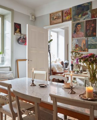 Step Inside Frederika’s Relaxed and Artistic Stockholm Home