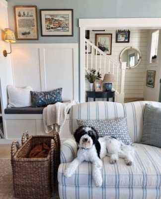 Our Coastal Cottage Living Room Makeover