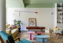 Casa Monti Parioli: Color-Rich Roman Apartment for Modern Living