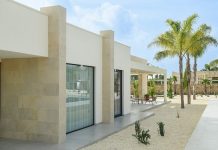 House P02: Mediterranean Villa Framed By Stone, Light, and Water Lines