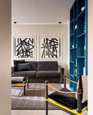 Loft ex Panetteria: A Milan Loft in High Contrast