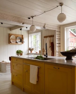 Soft Greens, Golden Tones and a Fairytale Children’s Bedroom