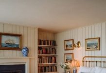Charming Fall Bedroom in a Cottage by the Sea: Get the Look