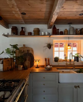 Inside a Warm and Rustic Swedish Home for Autumn