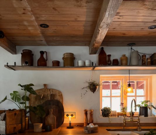 Inside a Warm and Rustic Swedish Home for Autumn