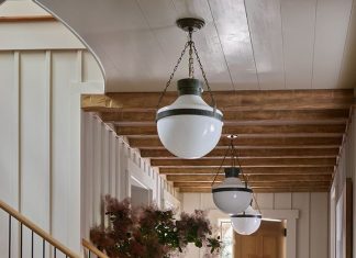 House Tour: Classic and Warm Lake Burton Retreat